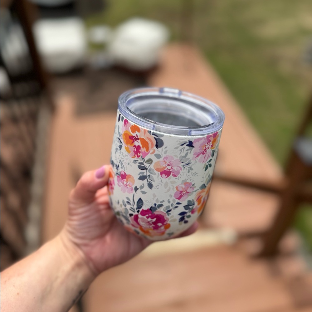 Floral Insulated Tumbler